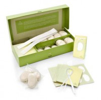 Kit presente ( 20 minissabonetes de 25g,20 caixinhas,20 fitinhas de cetim,20 adesivos para montagens das lembrancinhas)